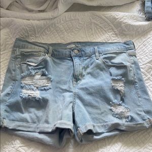 Distressed Shorts